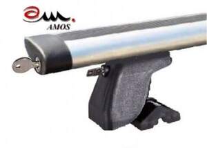 Багажник AMOS DROMADER на штат.места NISSAN NV200 Van 5дв 2009-2016 (дуги аэро-крыло с замком)