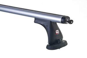 Багажник AMOS KOALA на штат.места NISSAN Primera W12 Kombi 5дв 2002-2007 (аэродинамич.дуги с замком)