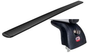 Багажник AMOS BETA на штат.места OPEL Adam Hatchback 3дв 2013-2018 (дуги аэро-крыло черные)