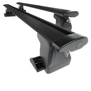 Багажник AMOS BETA на штат.места OPEL Adam Hatchback 3дв 2013-2018 (дуги аэро-крыло черные)