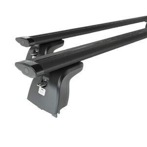 Багажник AMOS BETA на штат.места OPEL Adam Hatchback 3дв 2013-2018 (дуги аэро-крыло черные)