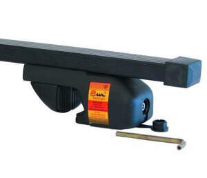 Багажник AMOS NOWY на рейлинги OPEL Astra G Kombi 5дв 1998-2009 (прямоуг.дуги)