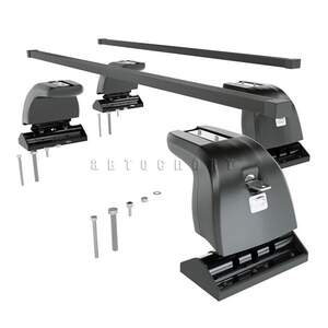 Багажник AMOS BETA на штат.места PEUGEOT 5008 MPV 5дв 2009-2018 (прямоуг.дуги)