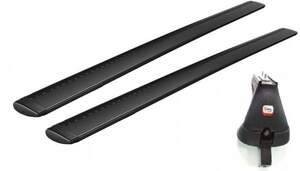 Багажник AMOS KOALA креп.за двер.проемы PEUGEOT 508 Sedan 2011-2018 (дуги аэро-крыло черные)