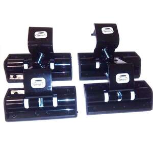 Багажник AMOS DROMADER на Т-профиль PORSCHE Cayenne SUV 5дв 2002-2009 (прямоуг.дуги)