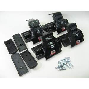 Багажник DROMADER D4 креп.за двер.проемы SSANGYONG Korando SUV; Sport 5дв 2012-2018 (аэродинамич.дуги)