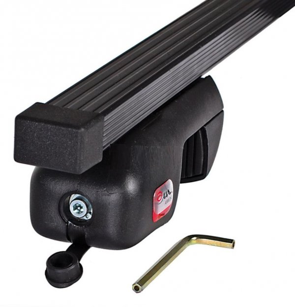 Багажник AMOS NOWY на рейлинги SSANGYONG Kyron SUV 5дв 2005-2018 (прямоуг.дуги) Багажник AMOS NOWY на рейлинги SSANGYONG Kyron SUV 5дв 2005-2018 (прямоуг.дуги)