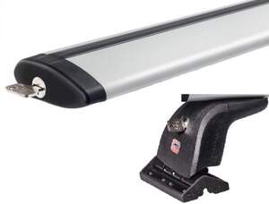 Багажник AMOS BETA на штат.места SUZUKI Grand Vitara SUV 3/5дв 2005-2018 (дуги аэро-крыло с замком)