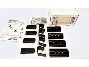Багажник AMOS NOWY на рейлинги VOLKSWAGEN Touareg  SUV 5дв 2005-2009 (аэродинамич.дуги)