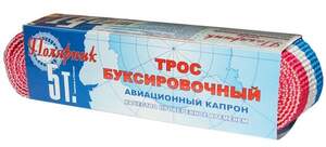 Трос-лента флаг 5 тн 2 крюка 4 метра блистер СТАНДАРТ П