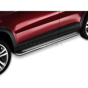 Пороги-подножки MAYDOS V2 (Мэйдос В2) для NISSAN PATHFINDER 2014-2021 от Erkul