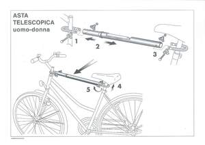 Адаптер PERUZZO для велосипеда с V-образной рамой