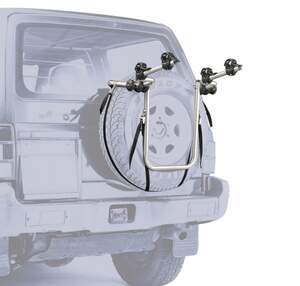 Крепление велосипеда на запас. колесо PERUZZO 4x4 Bike Carrier для 2-х велосипедов, сталь/труба d30мм, крепление за раму