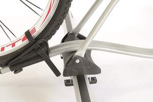 Крепление велосипеда на крышу (на багажник) PERUZZO Monza, алюминий/цвет серый