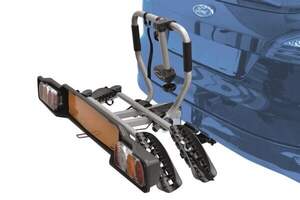 Крепление велосипеда на фаркоп PERUZZO Siena для 2-х велосипедов, сталь/цвет серый