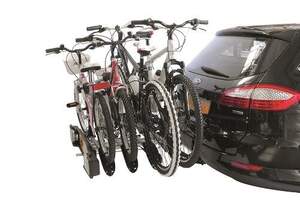 Крепление велосипеда на фаркоп PERUZZO Siena для 4-х велосипедов, сталь/цвет серый