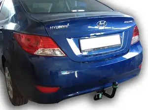 Фаркоп «Лидер-плюс» для KIA RIO (седан, хетчбек) 2011-2017