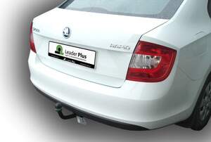 Фаркоп «Лидер-плюс» для SKODA RAPID(лифтбек)(NH) (2013-2020)