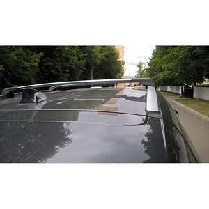 Багажные поперечины WingCarrier V2 на интегриров.рейлинги OPEL Vectra C Kombi 5дв 2003-2008 с замком, серебристые