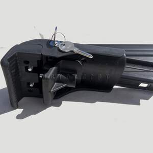 Багажные поперечины WingCarrier V2 на интегриров.рейлинги BMW X1 (E84) SUV 5дв 2010-2015 с замком, черные