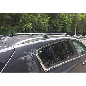 Багажные поперечины WingCarrier V2 на интегриров.рейлинги VOLKSWAGEN Passat B8 Kombi 5дв 2015-2018 с замком, черные