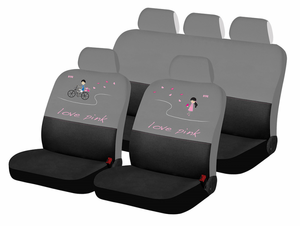 Чехлы универсальные LOVE PINK LOVE STORY цвет чёрный