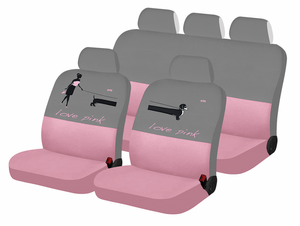 Чехлы универсальные LOVE PINK LOVELY DOG цвет розовый