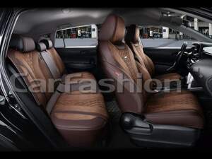 Комплект каркасных чехлов 5D «BUFFALO PLUS» кофе/кофе/кофе 22768 Комплект каркасных чехлов 5D «BUFFALO PLUS» кофе/кофе/кофе 22768