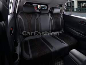 Комплект каркасных чехлов 5D «BUFFALO PLUS» черный/черный/красный 22764