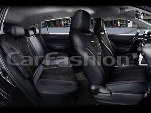 Комплект каркасных чехлов 5D «BUFFALO PLUS» черный/черный/красный 22764