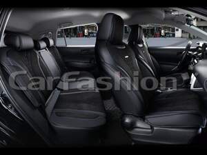 Комплект каркасных чехлов 5D «BUFFALO PLUS» черный/черный/синий 22767