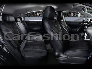 Комплект каркасных чехлов 5D «BUFFALO PLUS» черный/черный/черный 22763