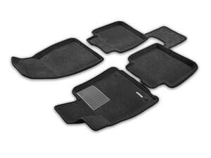 Чехлы CarFashion для сидений BMW 3 E90 SD 05-08 спл.зад.ряд черный/серый/серый 11038644