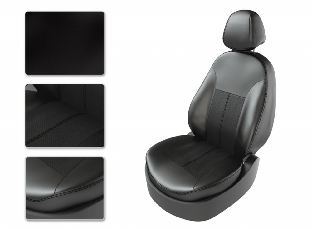 Чехлы CarFashion для сидений MAZDA CX 5 черный/черный/черный 25068666 Чехлы CarFashion для сидений MAZDA CX 5 черный/черный/черный 25068666