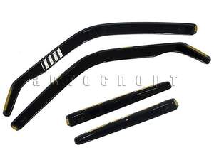 Дефлекторы окон вставные FIAT PANDA III (2012-) «Team HEKO» передние Дефлекторы окон вставные FIAT PANDA III (2012-) «Team HEKO» передние