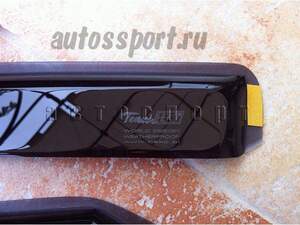 Дефлекторы окон вставные OPEL OMEGA B (1994-2003) седан «Team HEKO» передние