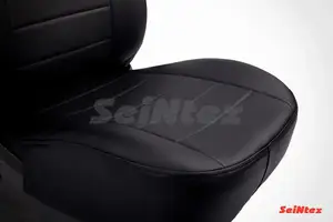 Чехлы Seintex из экокожи для сидений Toyota Camry 2012-2018 черные