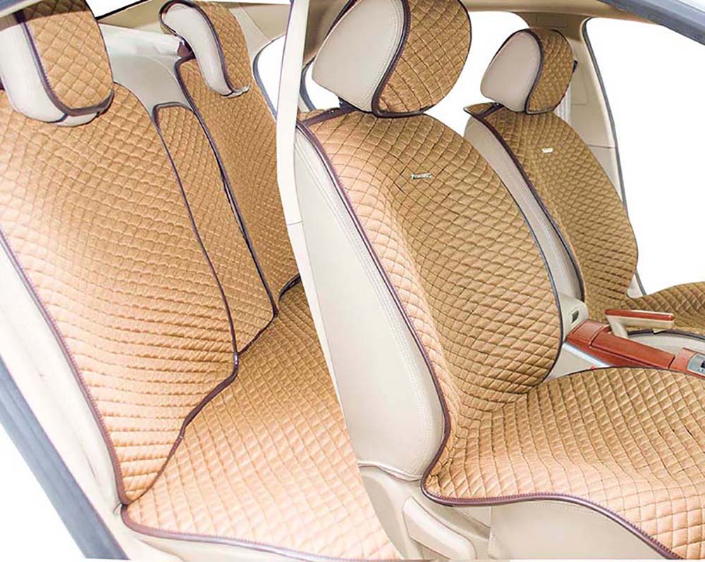 Комплект Накидок «PALERMO PLUS» коричневый/т.корич 21774 Комплект Накидок «PALERMO PLUS» коричневый/т.корич 21774