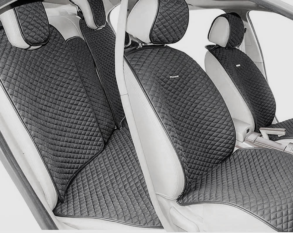 Комплект Накидок «PALERMO PLUS» серый/серый 21876 Комплект Накидок «PALERMO PLUS» серый/серый 21876