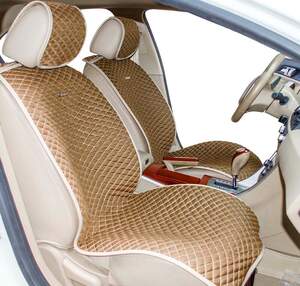 Накидки на передние сиденья «PALERMO» коричневый/бежевый 21760