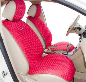 Накидки на передние сиденья «PALERMO» красный/бордовый 21759