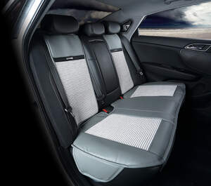 Накидки на задние сиденья «ECO CORD REAR» черный/черный 21711