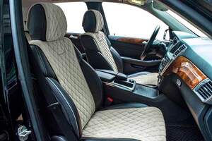 Накидки передние «BULLET» св.серый/т.серый 21739