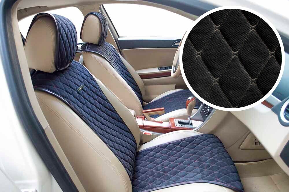 Накидки передние «BULLET» черный/серый 21732 Накидки передние «BULLET» черный/серый 21732