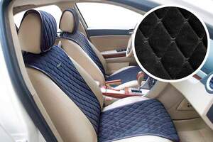 Накидки передние «BULLET» черный/серый 21732