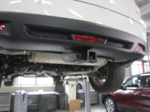 Быстросъемный фаркоп «Бизон» профиль 50х50 для Acura RDX 2007-