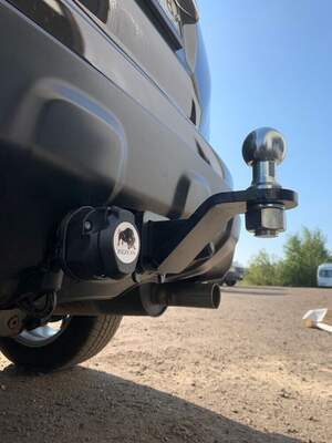 Фаркоп Honda CR-V 2006-2013 съемное крепление шара под американский квадрат