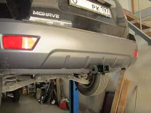 Фаркоп Kia Mohave 2009-2018 съемное крепление шара под американский квадрат