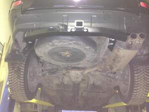 Фаркоп Mitsubishi Outlander 2007-2012 съемное крепление шара под американский квадрат