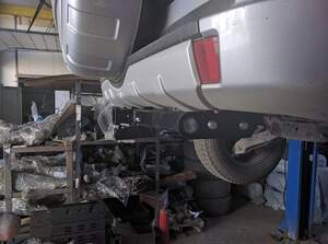 Фаркоп Mitsubishi Pajero Sport II 2008-2016, Mitsubishi Pajero Sport III 2016-2021 съемное крепление шара под американский квадрат